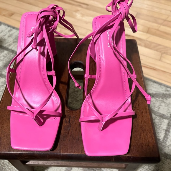 Auroraa Lace-Up Dress Sandals, Created for Macy's -Like New - Picture 7 of 11